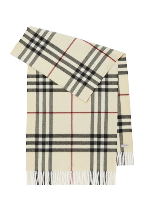 Sciarpa unisex check in cashmere Burberry | B20163CHECK
