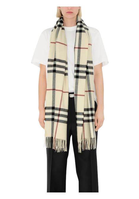 Sciarpa unisex check in cashmere Burberry | B20163CHECK