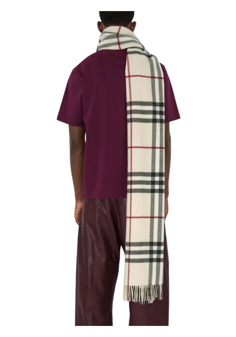 Sciarpa unisex check in cashmere Burberry | B20163CHECK