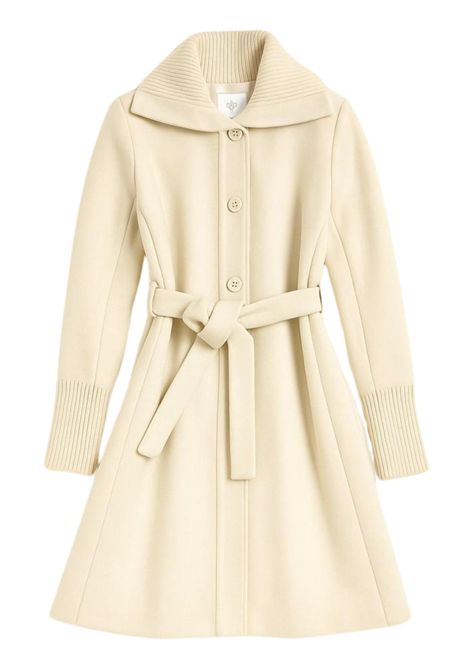 Cappotto bambina panna in lana Eleventy Milano | ET2A10/SUPANNA