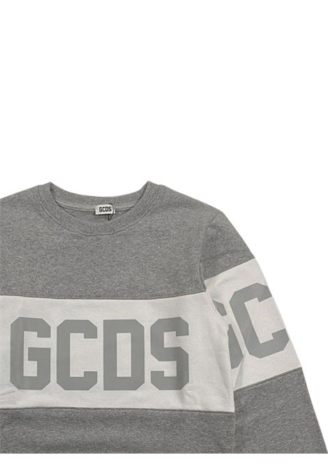 Unisex grey cotton sweatshirt GCDS | B2JU1527BA2GRIGIO