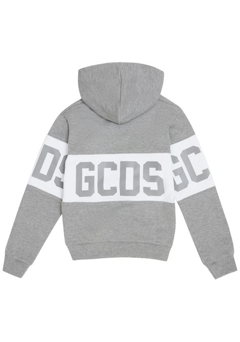Felpa unisex grigia in cotone GCDS | B2JU1926BA2GRIGIO