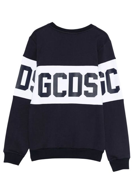 Unisex blue cotton sweatshirt GCDS | B2KU1527BA2BLU