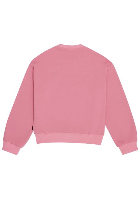 Felpa bambina rosa in cotone GCDS | B2KW1532BA5ROSA