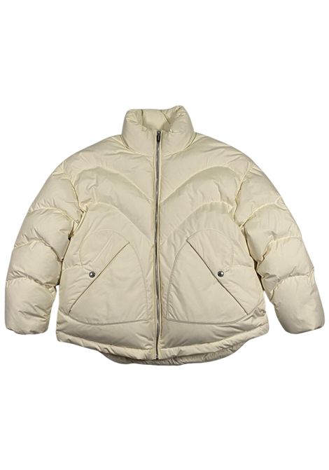 Cream padded jacket for girls KHRISJOY | KV2A07/FIPANNA