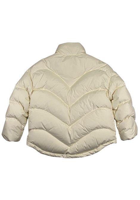 Cream padded jacket for girls KHRISJOY | KV2A07/FIPANNA