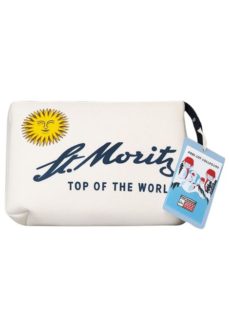 Pochette ALINE unisex panna MC2 SAINT BARTH | ALI000200086G/MAPANNA