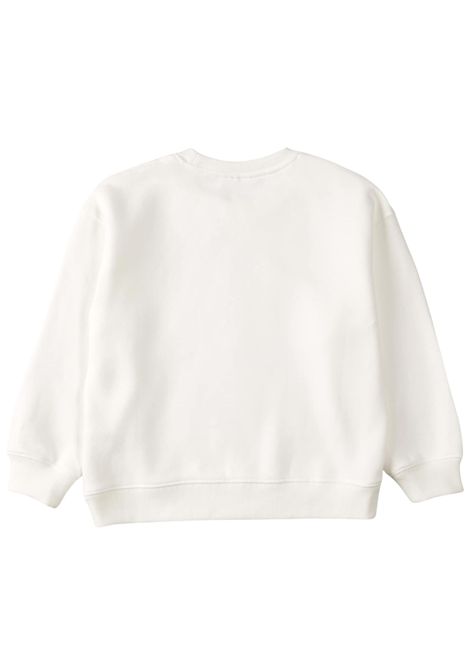 Felpa bambina bianca in cotone MC2 SAINT BARTH | BRN0002/MOBIANCO