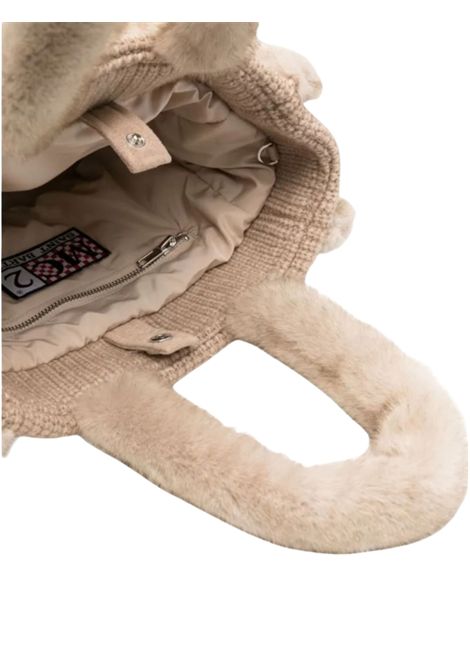 Beige shearling bag for girls MC2 SAINT BARTH | COL0034/MOBEIGE