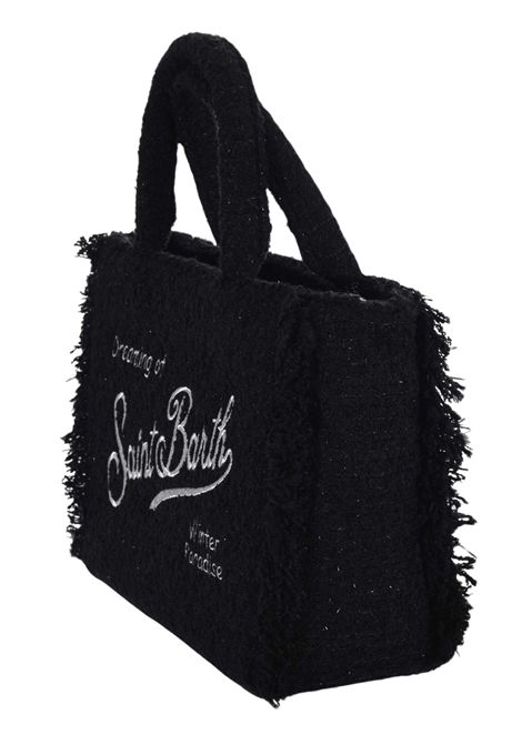 Black tweed bag for girls MC2 SAINT BARTH | COL0036/MONERO