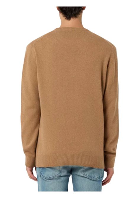 Maglione bambino beige in lana MC2 SAINT BARTH | DOU001/MOBEIGE