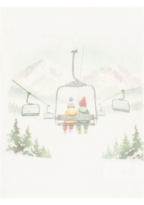 Maglione unisex panna in lana MC2 SAINT BARTH | DOU0019/MOPANNA