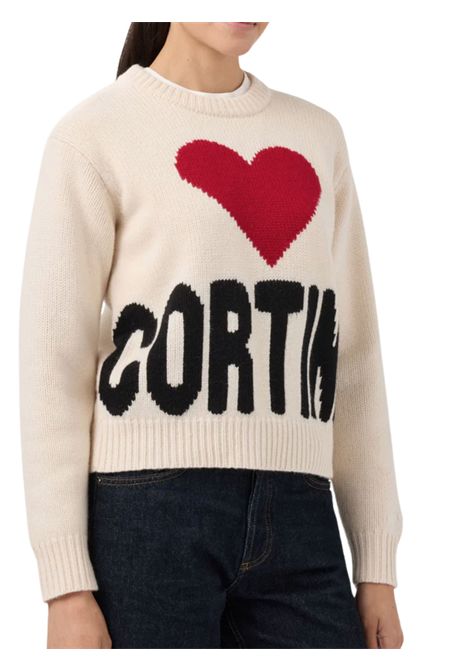 Maglione bambina panna in lana MC2 SAINT BARTH | KYLA/MOPANNA