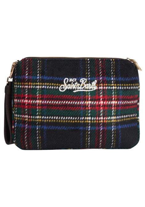Tartan wool bag for girls MC2 SAINT BARTH | PAR0024/MOTARTAN