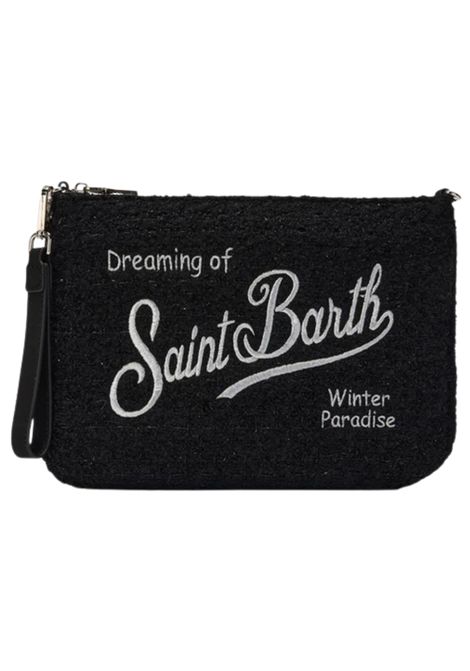 Black tweed bag for girls MC2 SAINT BARTH | PAR0028/MONERO