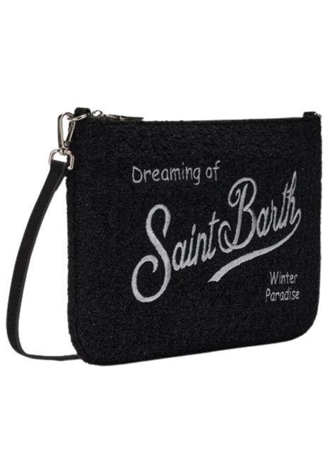 Black tweed bag for girls MC2 SAINT BARTH | PAR0028/MONERO