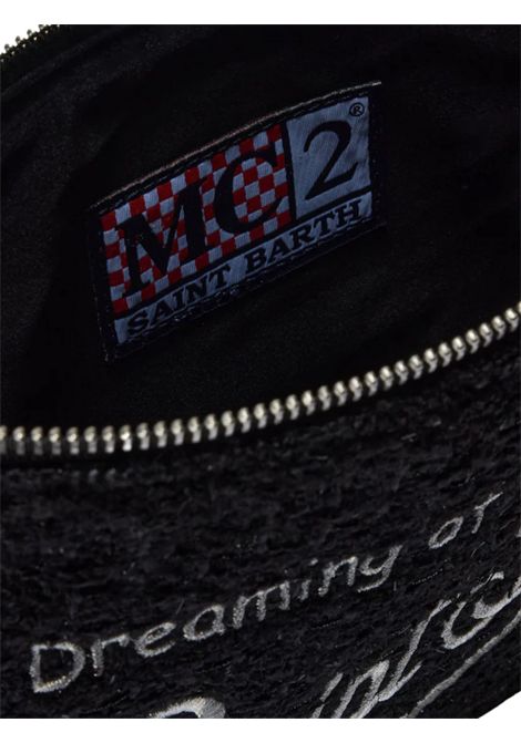 Black tweed bag for girls MC2 SAINT BARTH | PAR0028/MONERO