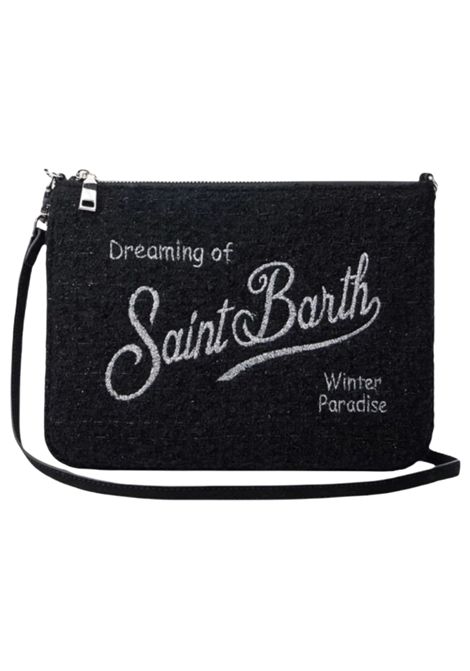 Black tweed bag for girls MC2 SAINT BARTH | PAR0028/MONERO