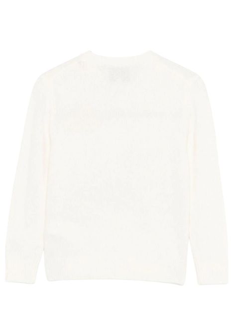 Maglione unisex panna in lana MC2 SAINT BARTH | PRC0015/MOPANNA