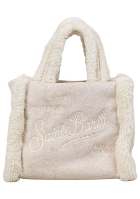 Beige faux fur girl's bag MC2 SAINT BARTH | VAMI020/MOBEIGE