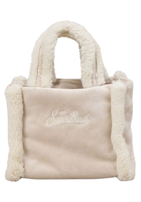 Beige faux fur girl's bag MC2 SAINT BARTH | VAMI020/MOBEIGE