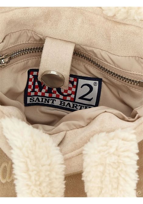 Beige faux fur girl's bag MC2 SAINT BARTH | VAMI020/MOBEIGE