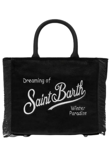 Black velvet bag for girls MC2 SAINT BARTH | VAMI027/MONERO