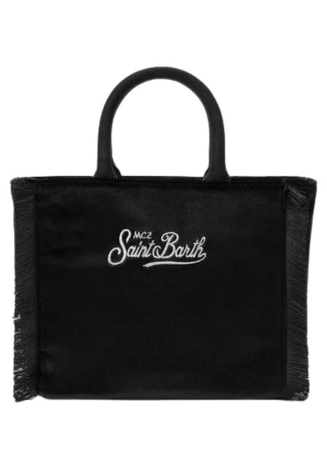 Black velvet bag for girls MC2 SAINT BARTH | VAMI027/MONERO