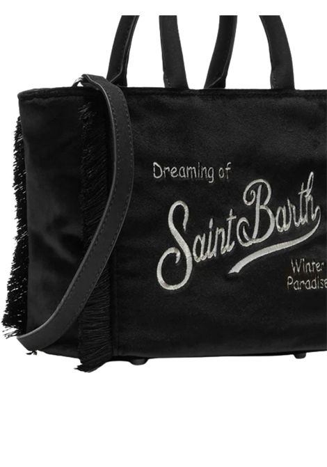 Black velvet bag for girls MC2 SAINT BARTH | VAMI027/MONERO