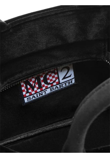 Black velvet bag for girls MC2 SAINT BARTH | VAMI027/MONERO