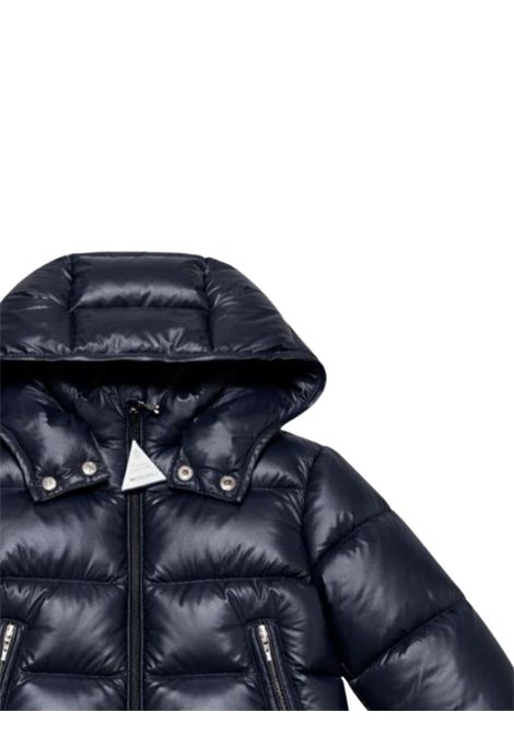 Giubbino neonato blu imbottito Moncler | MAYABLU
