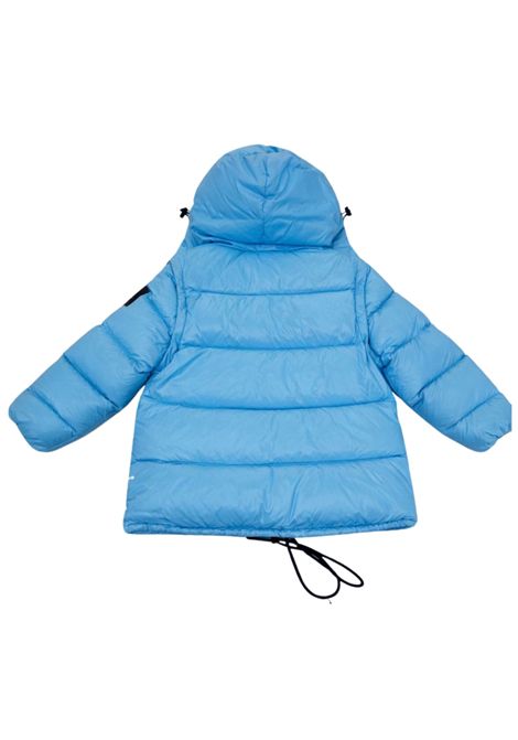 Reversible blue jacket for girls MONTEREGGI | FW47500K/DEBAZZURRO