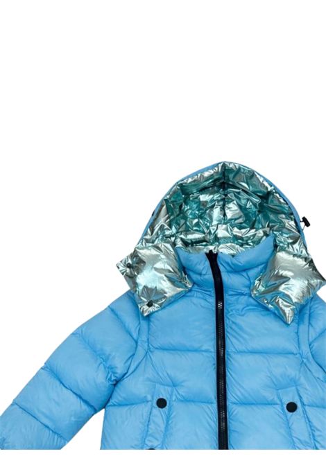 Reversible blue jacket for girls MONTEREGGI | FW47500K/DEBAZZURRO