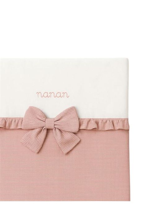 Coperta neonata rosa in cotone NANAN | 24584BROSA