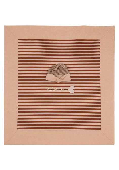 Coperta neonata rosa in cotone NANAN | I24448ROSA