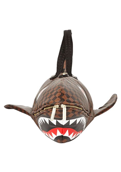 Borsone unisex SHARK IN PARIS DUFFLE Sprayground | 910D2843NSZMARRONE