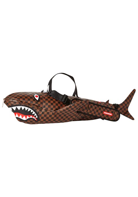 Borsone unisex SHARK IN PARIS DUFFLE Sprayground | 910D2843NSZMARRONE