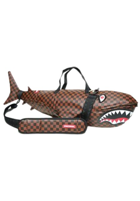 Borsone unisex SHARK IN PARIS DUFFLE Sprayground | 910D2843NSZMARRONE
