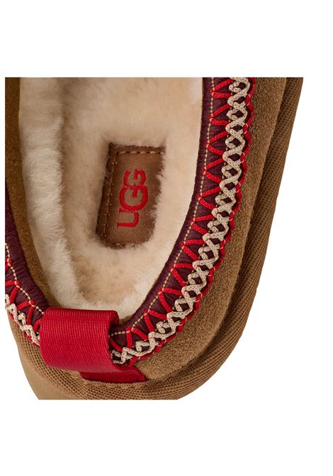 Sabot bambina Tazz in camoscio cammello Ugg | W/1174471CHESTNUT