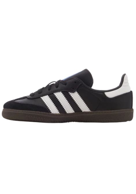 Unisex black leather shoes Adidas | IE3678NERO