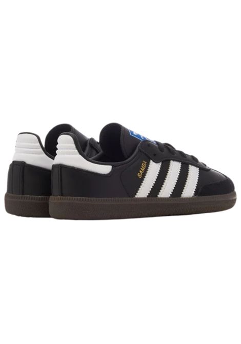 Unisex black leather shoes Adidas | IE3678NERO