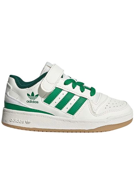 Scarpe unisex bianco/verde in pelle Adidas | IG0720BIANCO/VERDE