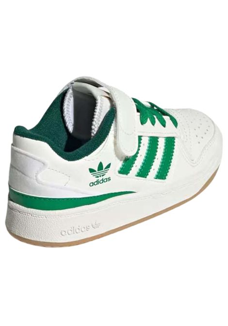 Scarpe unisex bianco/verde in pelle Adidas | IG0720BIANCO/VERDE