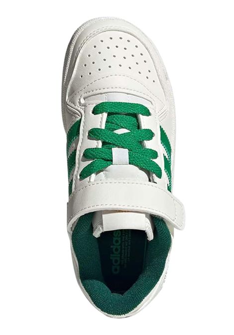 Scarpe unisex bianco/verde in pelle Adidas | IG0720BIANCO/VERDE