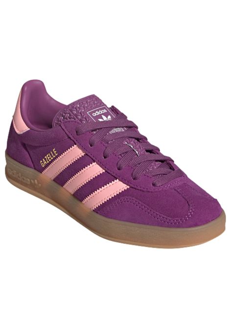 Girls' suede shoes Adidas | JP8766VIOLA
