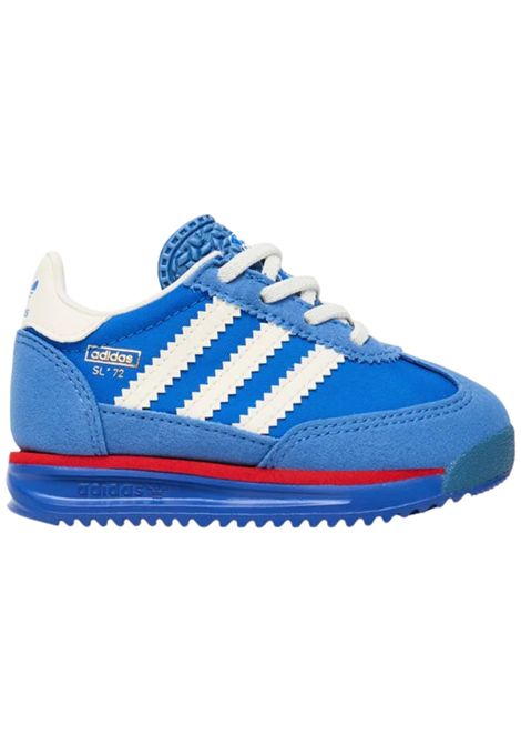 Blue/red children's shoes Adidas | SL72RSBLU