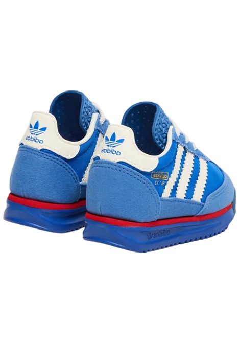 Blue/red children's shoes Adidas | SL72RSBLU