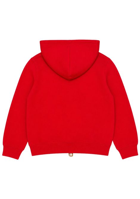 Red cotton sweatshirt for girls AMERICAN VINTAGE | KIZU0333AAA/DEROSSA