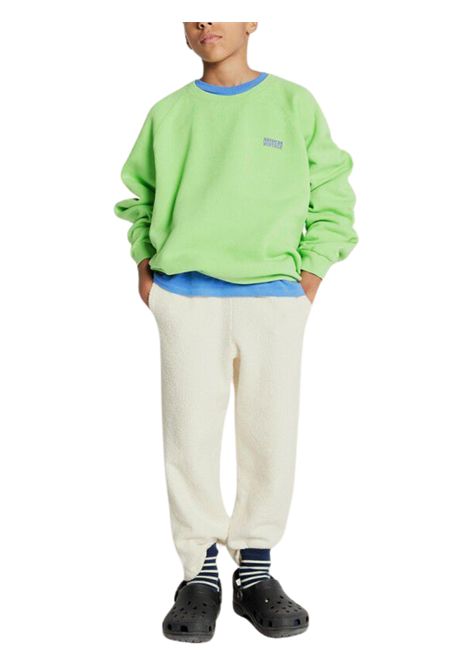 Unisex fluorescent green cotton sweatshirt AMERICAN VINTAGE | KIZU03B/DEVERDE FLUO