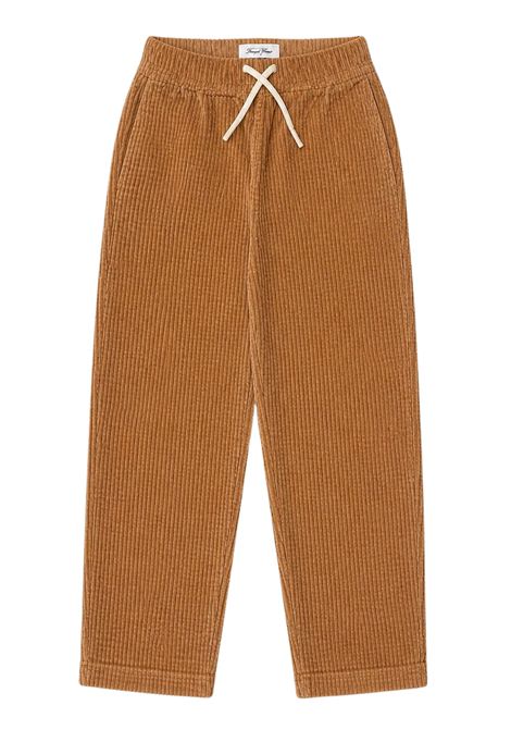 Pantalone bambino beige in velluto AMERICAN VINTAGE | KPADO10A/DEBEIGE